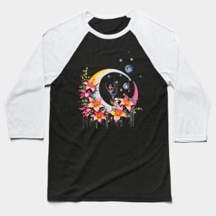 Fairy dancing on the moon Baseball T-Shirt